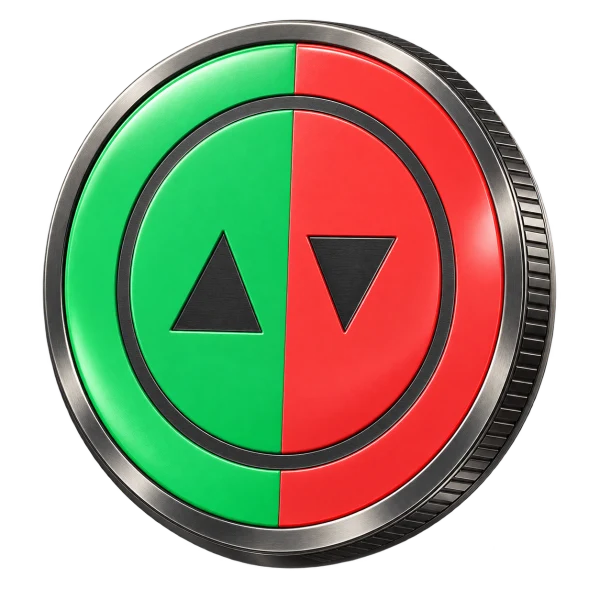 FLIP token with the Flipside green and red mark